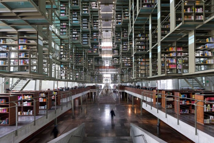 Jose Vasconcelos Library in Mexico City