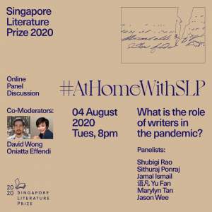 #AtHomeWithSLP: What is the role of writers in the pandemic?​