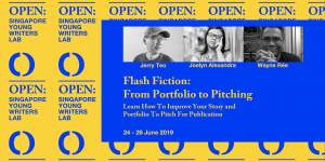 Open: Singapore Young Writers Lab | Flash Fiction: From Portfolio to Pitching